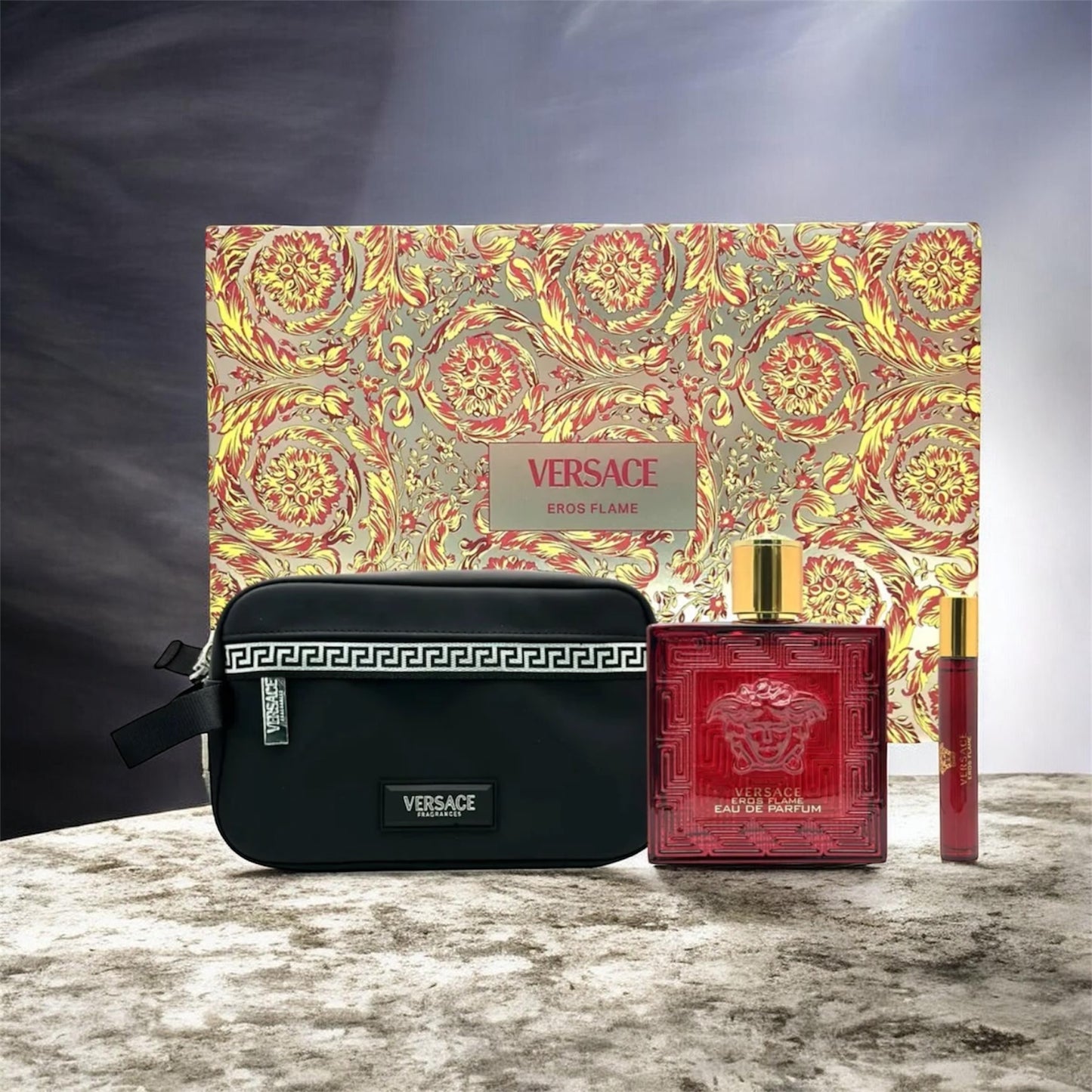Versace Eros Flame EDT Set 3pc